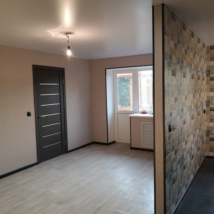 Ремонт двухкомнатной хрущёвки с перепланировкой