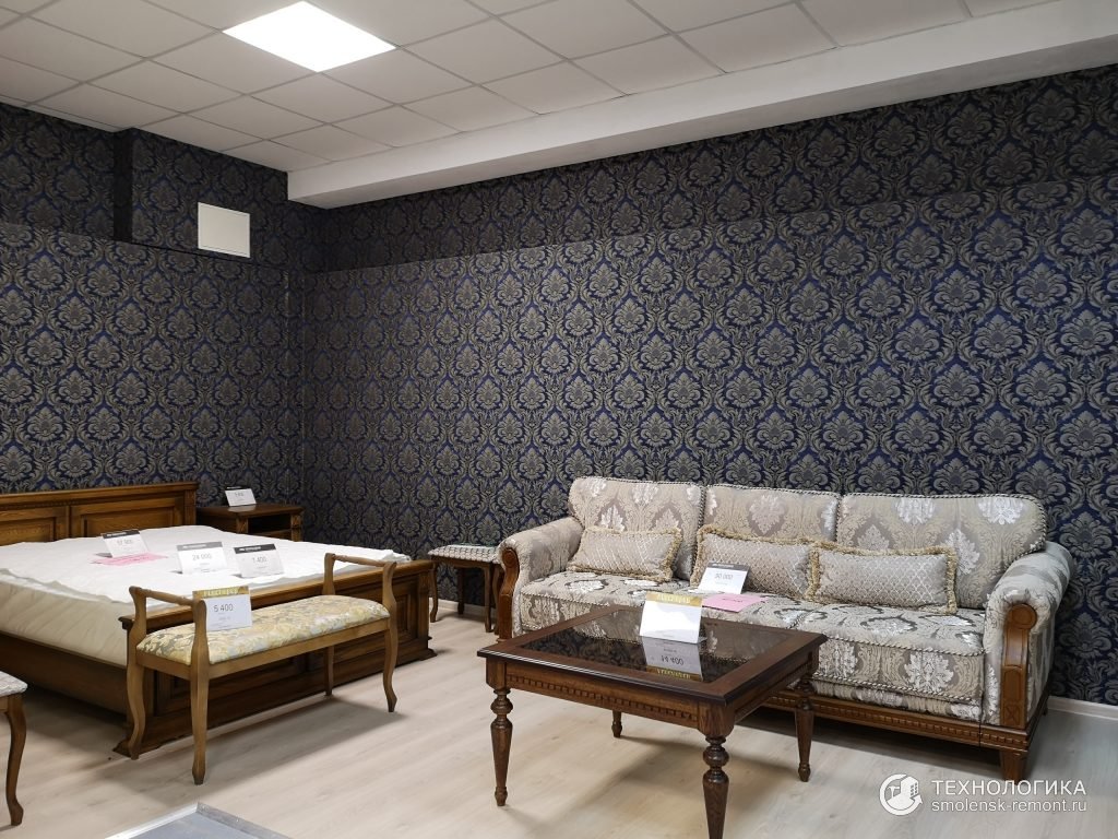 Выставочный зал мебельного дома «Пинскдрев»