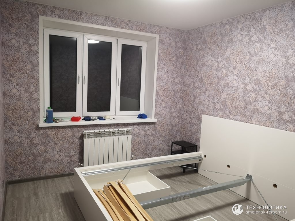 Ремонт с перепланировкой в новостройке «под ключ», cof