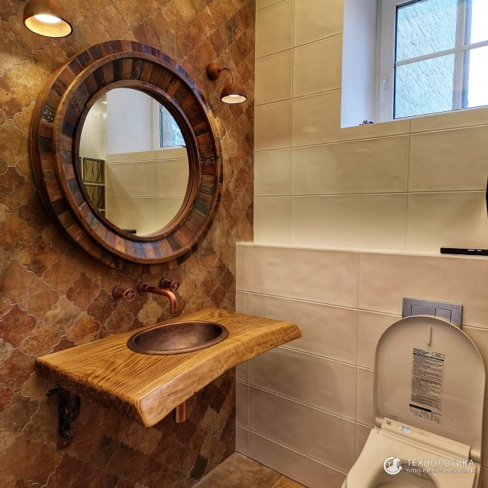 Фото Элитный ремонт санузла «под ключ»: умный дом в действии