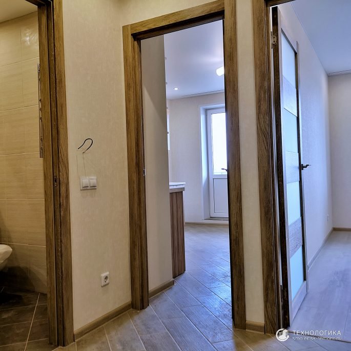 Фото Ремонт однокомнатной новостройки «под ключ»