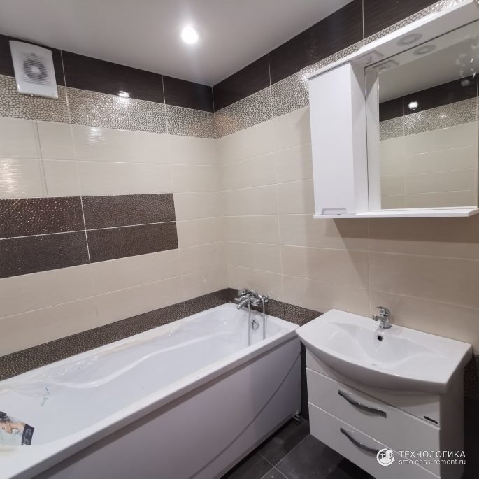 Фото Ремонт ванной и туалета «под ключ»