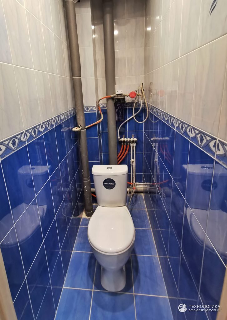 Бюджетный ремонт «под ключ», ремонт туалета недорого