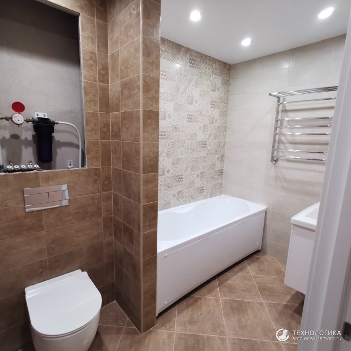 Фото Ремонт «под ключ» однокомнатной квартиры