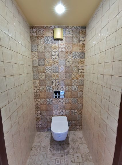 Косметический ремонт в туалете