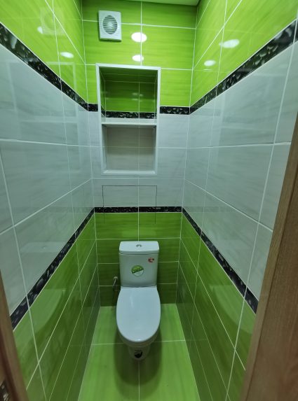 Ремонт маленького туалета