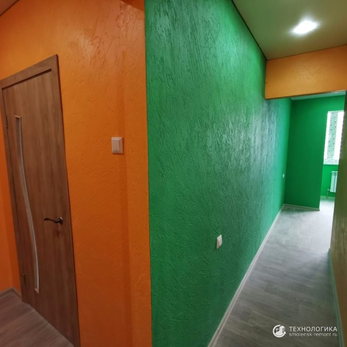 Фото Яркий ремонт квартиры «под ключ»