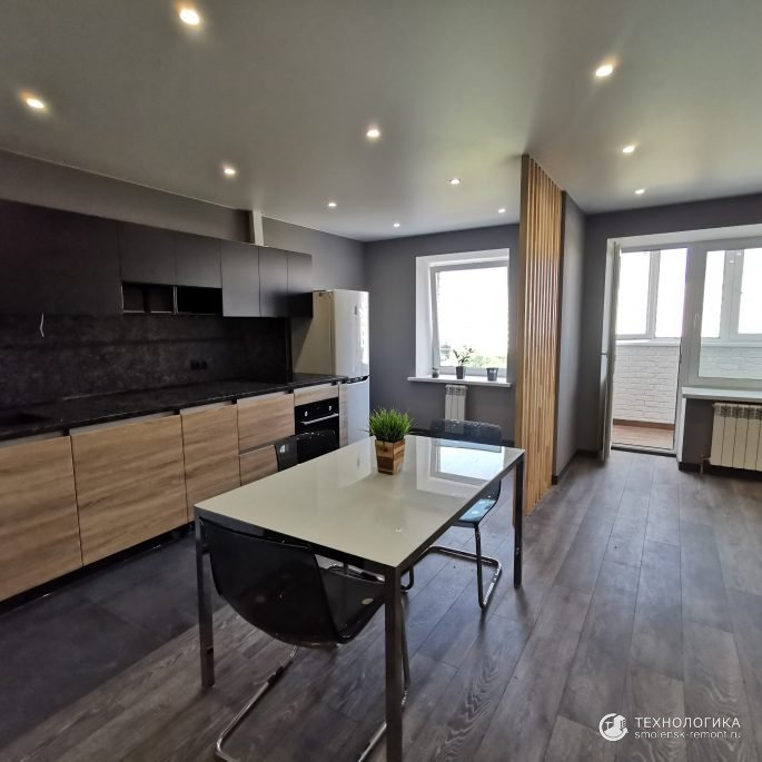 Фото Ремонт квартиры в стиле лофт «под ключ»