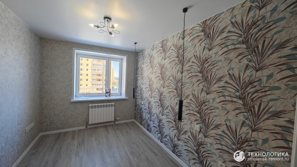 Ремонт квартиры «под ключ» в новостройке, дизайн спальни