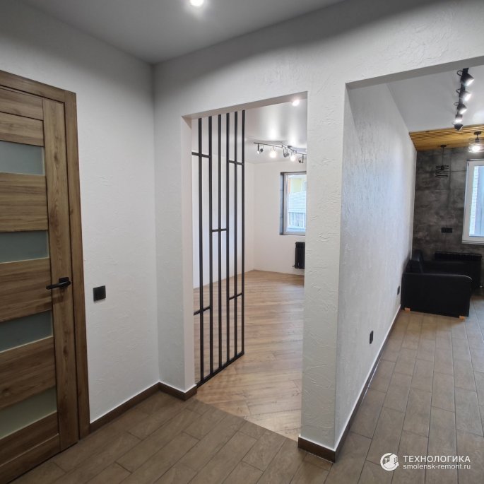 Фото Отделка однокомнатной квартиры в стиле лофт