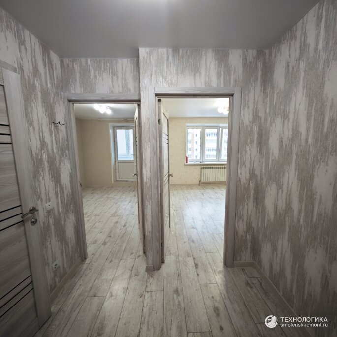 Фото Бюджетный ремонт в классическом стиле квартиры на Черняховского