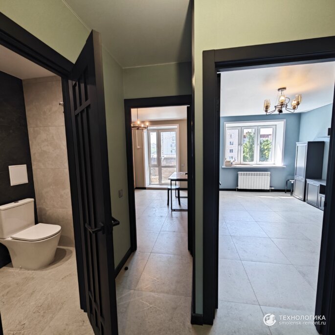 Ремонт квартиры с типичной для Смоленска планировкой