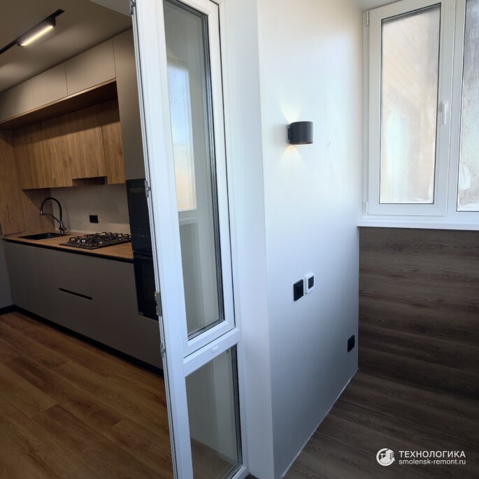 Фото 3, Дизайнерский ремонт трёхкомнатной квартиры под ключ в Смоленске