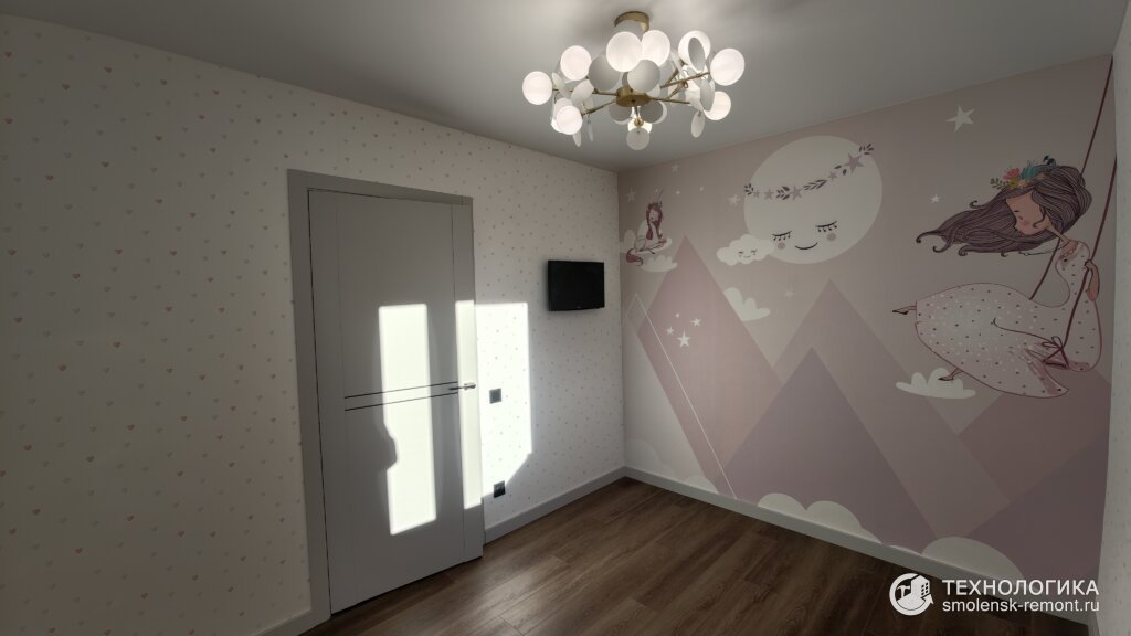 Дизайнерский ремонт трёхкомнатной квартиры под ключ в Смоленске, kidsroom IMG_20251224_123215