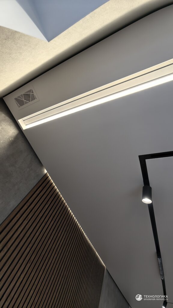 Дизайнерский ремонт трёхкомнатной квартиры под ключ в Смоленске, kitchen-hall IMG_20251224_123743