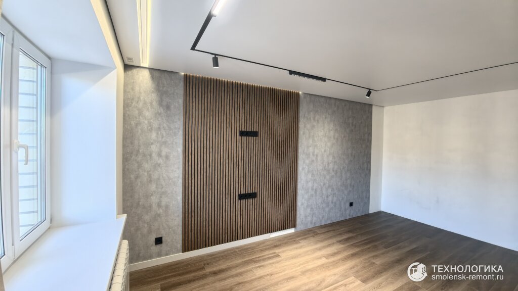 Дизайнерский ремонт трёхкомнатной квартиры под ключ в Смоленске, kitchen-hall_IMG_20251224_123541