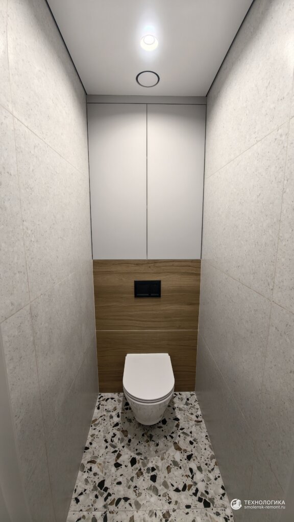 Дизайнерский ремонт трёхкомнатной квартиры под ключ в Смоленске, toilet IMG_20251224_123436